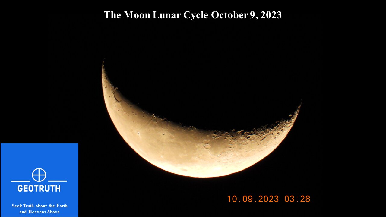 Moon Lunar Cycle October 9 2023