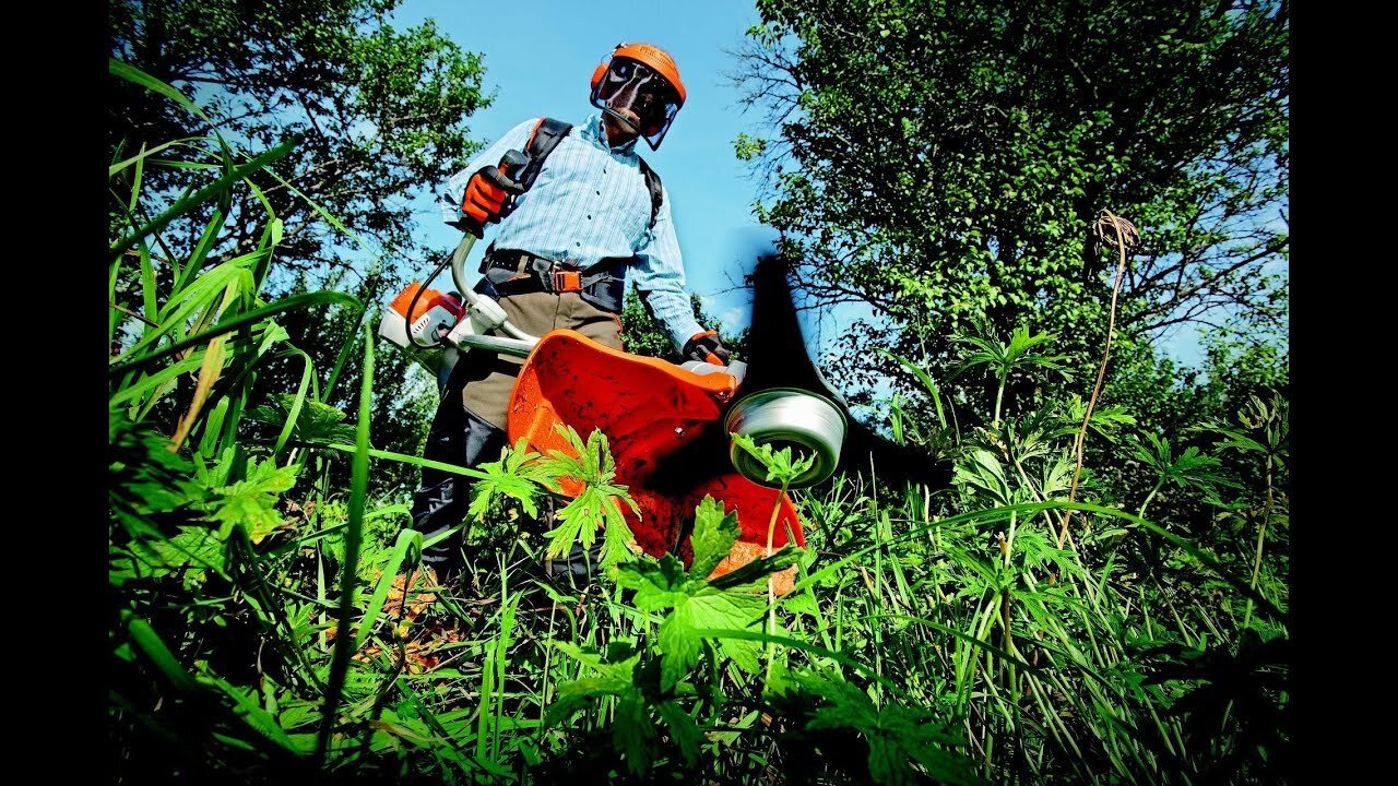 Equipement basique de protection pour débroussailleuse Protégez vous Stihl Husqvarna