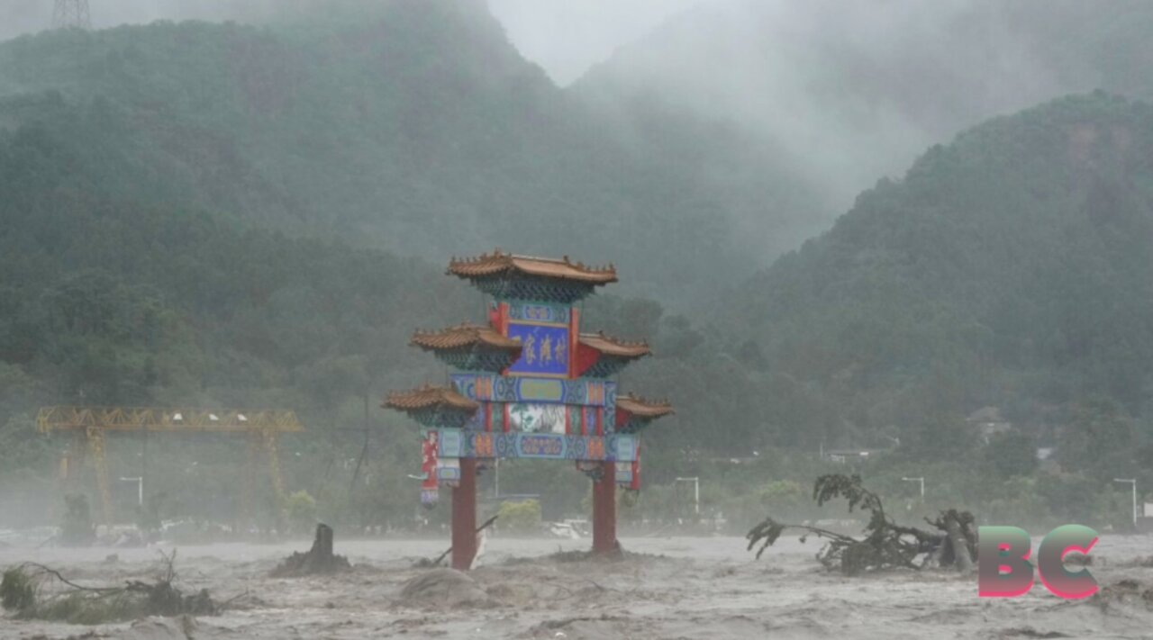 Floods around Chinese capital kill at least 20, leave 27 missing as thousands evacuated