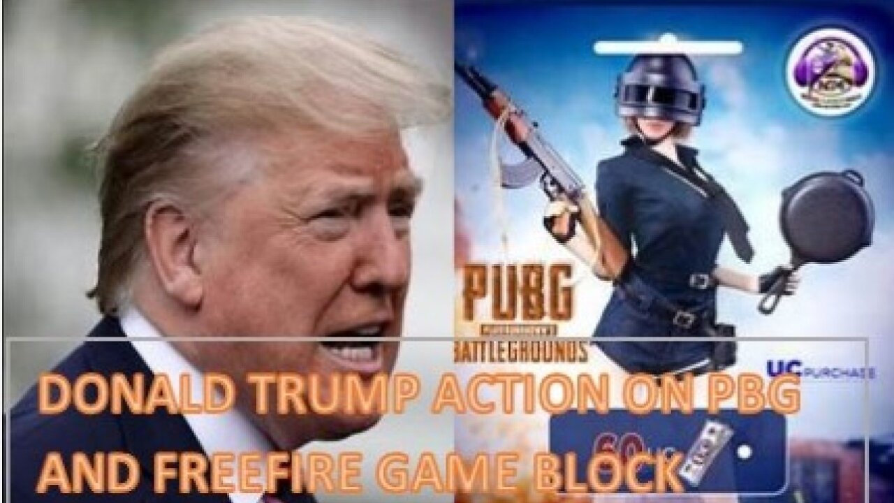 Donald Trump Action on FREEFIRE Game | PBG Game | Trending Game