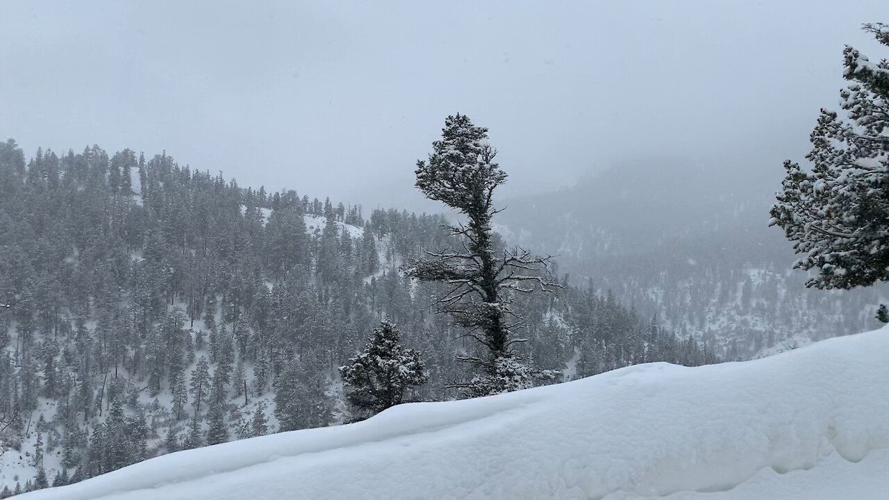 Snowy Mountaintop cruise