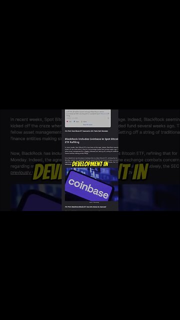 BlackRock's Battle for a Bitcoin ETF: Will the SEC Approve? #bitcoin