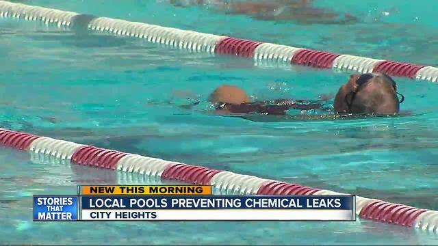 San Diego pools take extra precaution to prevent chemical spills, sickness