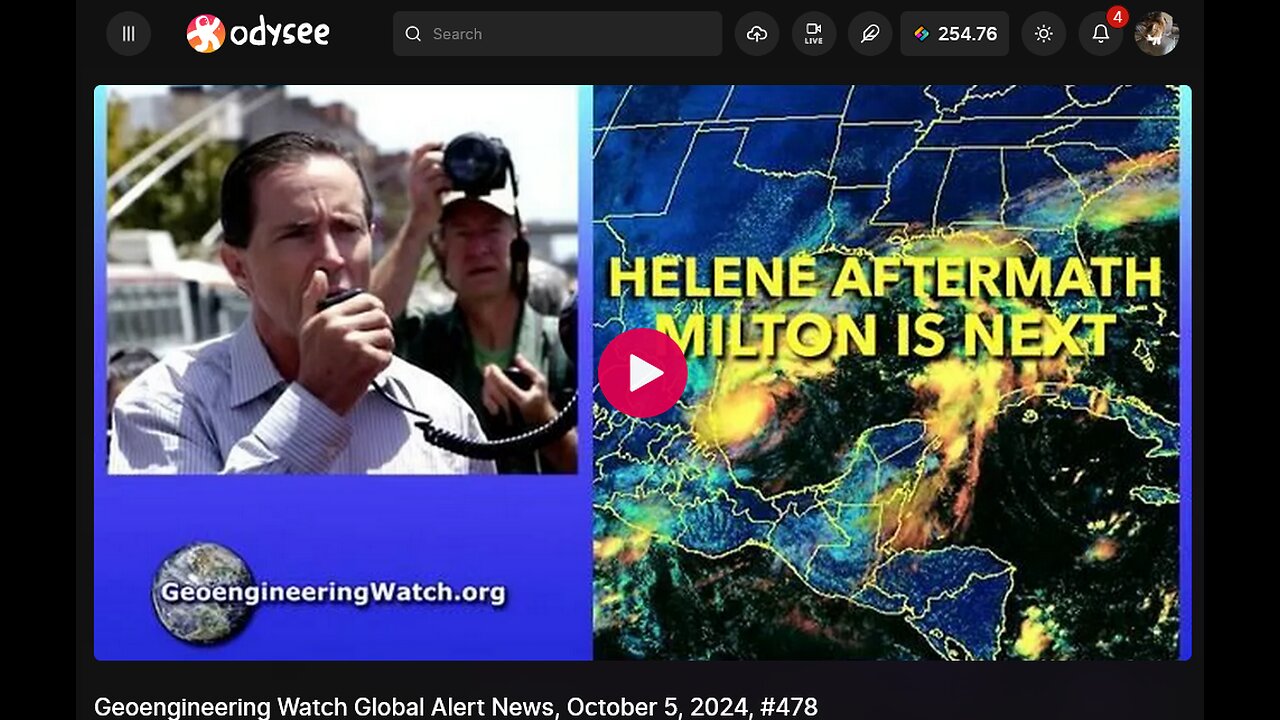 Geoengineering Watch Global Alert News( October 5, 2024) # 478 ( Dane Wigington )