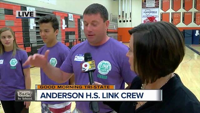 Anderson High School link crew on GMTS