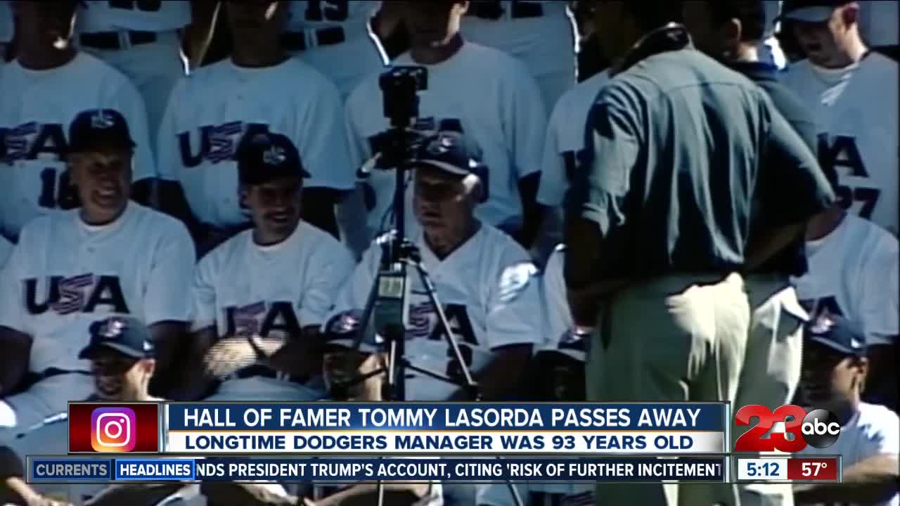 Honoring Tommy Lasorda