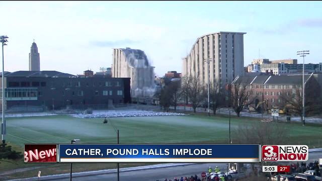Reaction to Cather-Pound dorm implosion at UNL