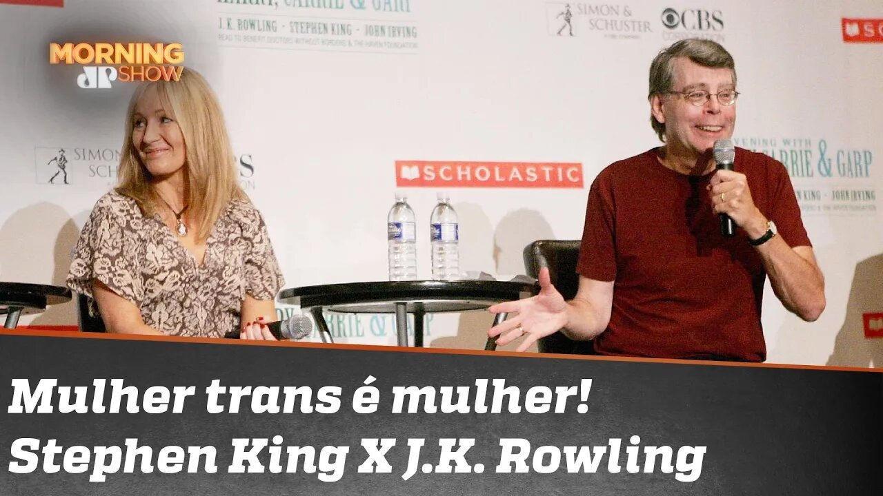 Mulher trans é mulher! Stephen King X J.K. Rowling