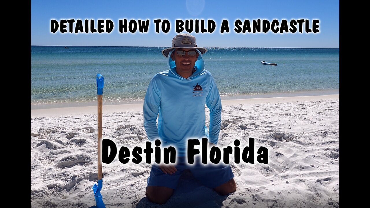 How To Build A Sandcastle From A Bottomless Bucket!! Long Version