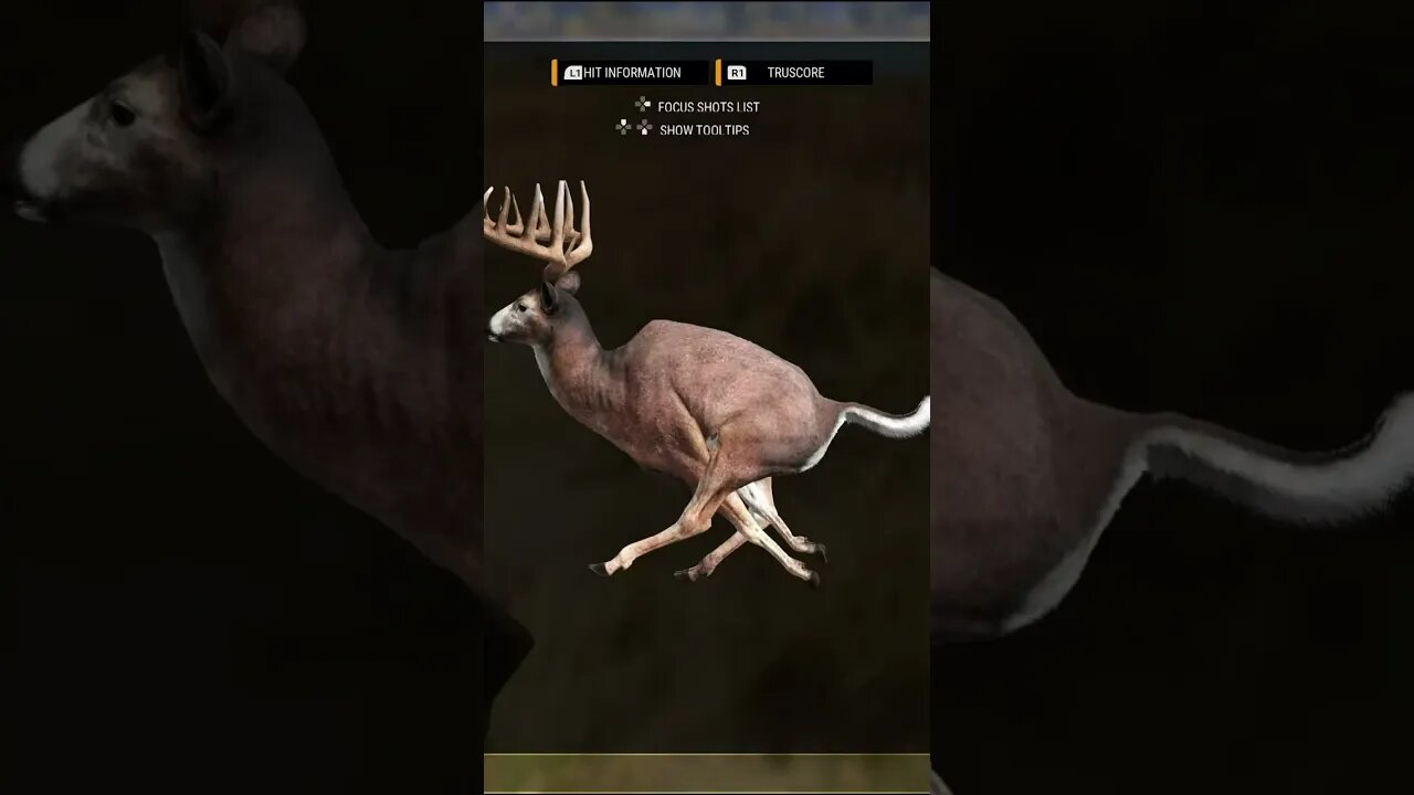 GLOCK vs Stampeding 💎 Whitetail - theHunter: Call of the Wild Diamond #shorts