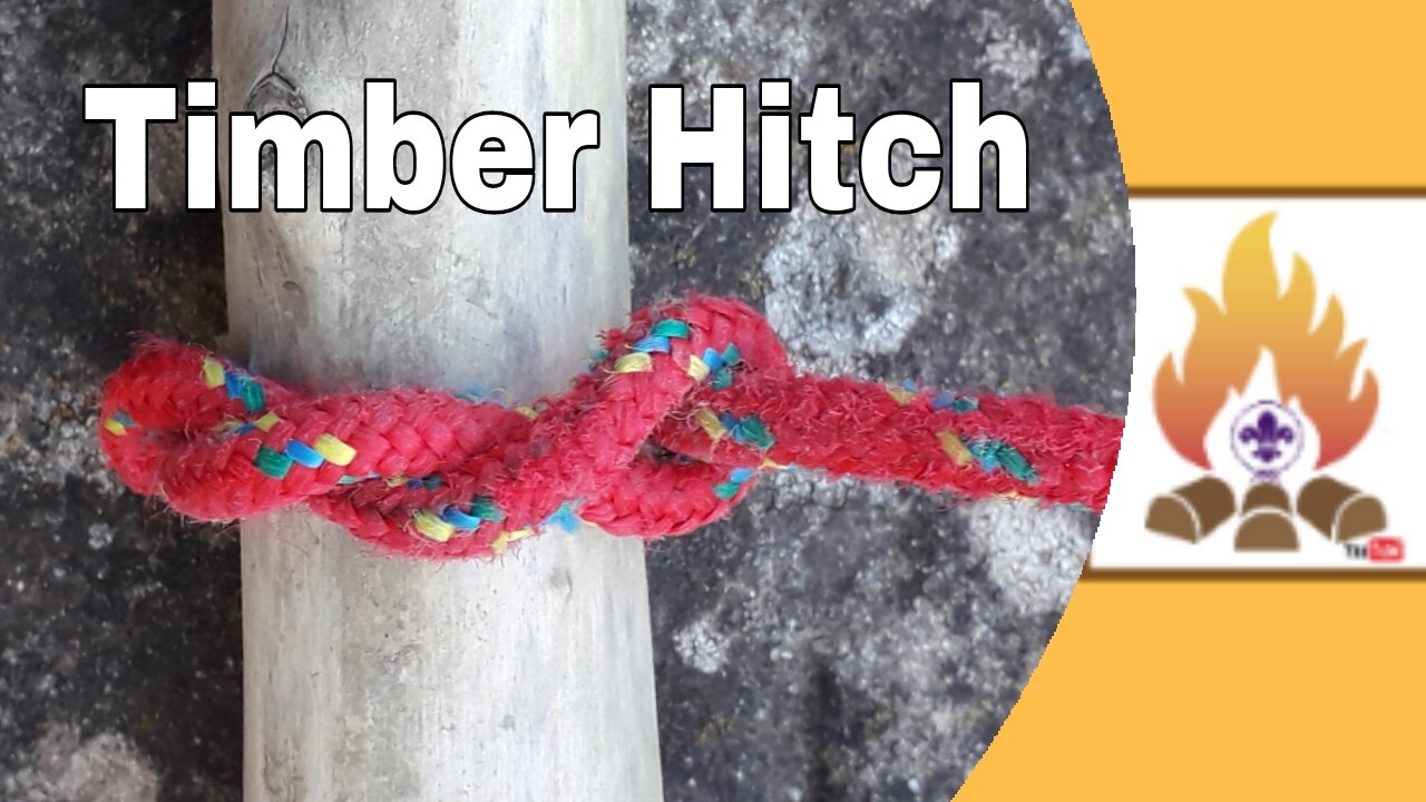 How to tie a Timber Hitch