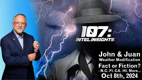 John & Juan – 107 Intel Insights - Weather Modification Fact or Fiction