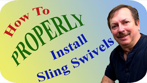 Installing Sling Swivels In Your Rifle Or Shotgun