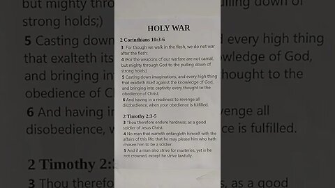 Holy War