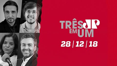 3 em 1 - 28/12/18 - Netanyahu chega ao Brasil e Bolsonaro promete grande parceria com Israel