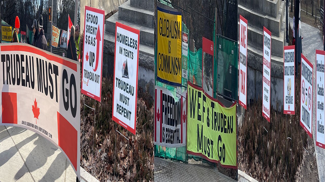 Raw Video: Queen’s Park weekly freedom rally