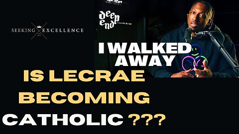 Is Lecrae becoming Catholic???