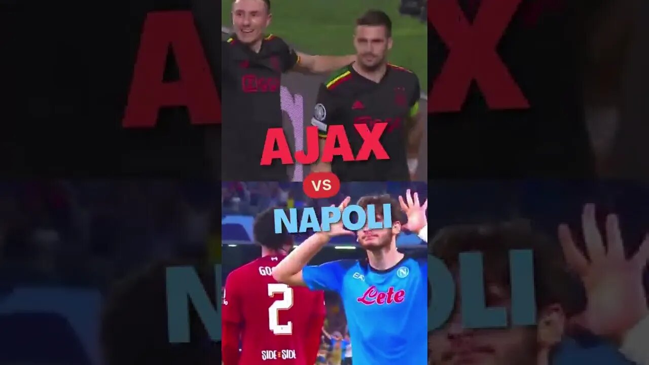 game 5 lets go im ready !! #shorts #napoli #football #footballtiktok #championsleague #ajax