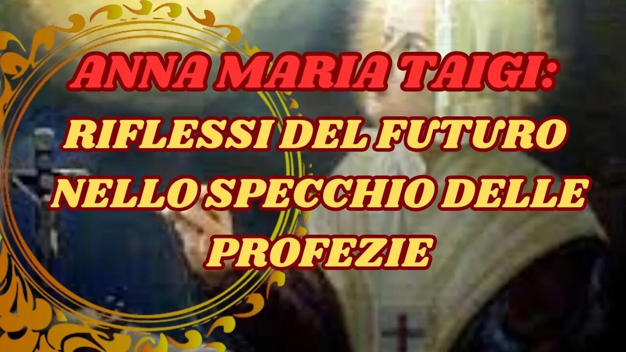 ANNA MARIA TAIGI E IL DONO DEL SOLE MISTICO