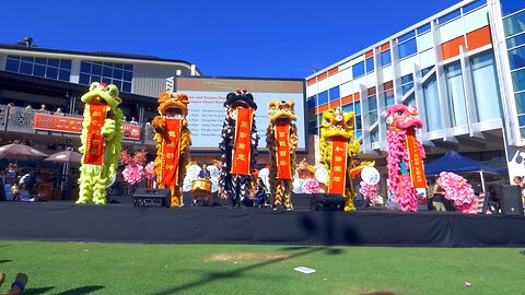 Lion Dance Jimmy Tsui Perth Chinese New Year Fair Australia