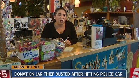 How A Drywall-Busting, Deputy-Fleeing Donation Jar Thief Got Away Again and Again