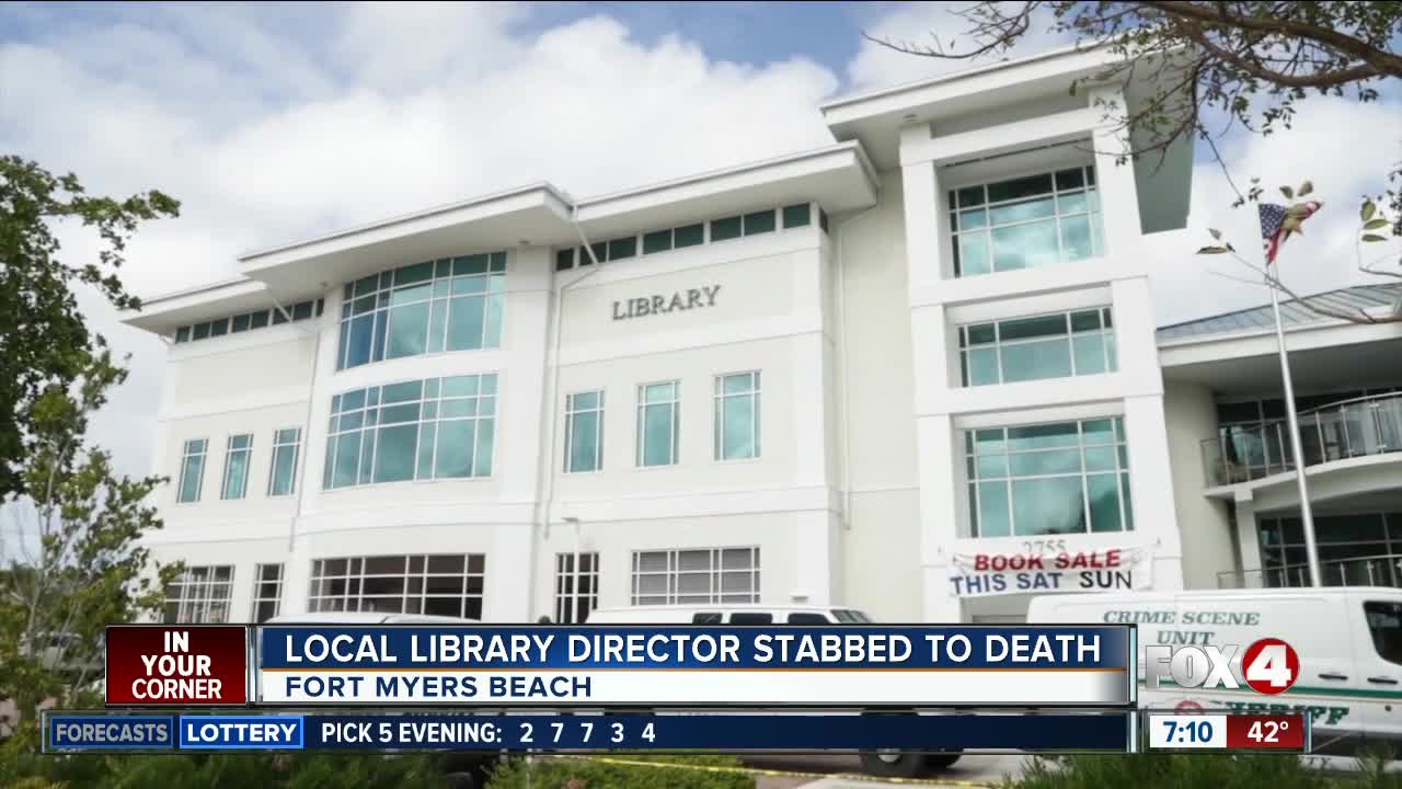 Library director stabbed to death in Fort Myers Beach