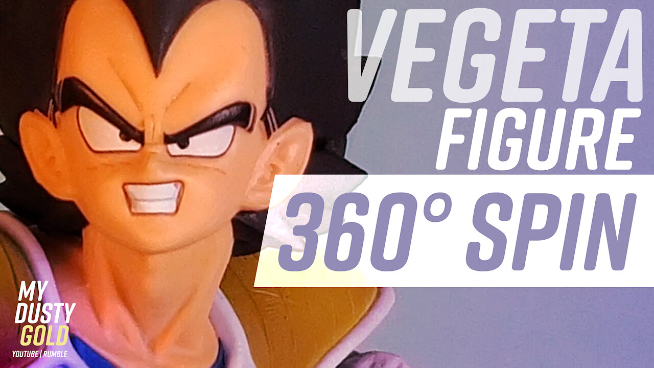 Vegeta Figure - Banpresto 360° Spin - No Sound