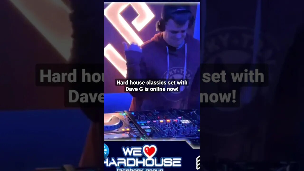 Hard house classics set with Dave G is online now! #HardHouse #Classics #HardDance #DJGeneralBounce