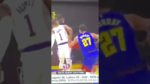 Jamal Murray Historic 30 pts half #jamalmurray #nuggets #nba #basketball #shorts #lakers #nbaplayoff