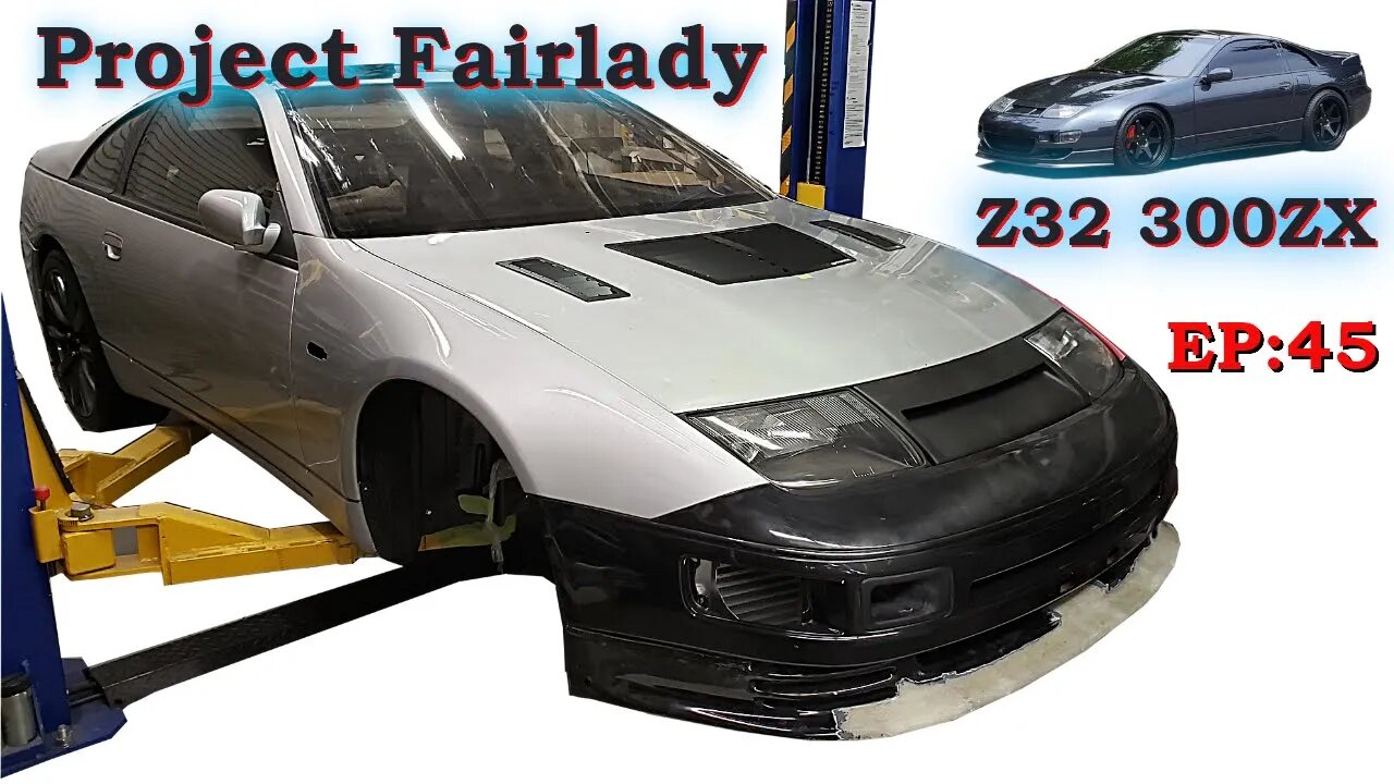 Hood/Bonnet Vents & More. Project Fairlady Z32 300zx Twin Turbo, Ep:45