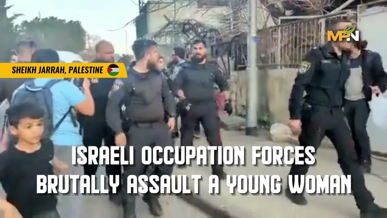 Israeli Forces Brutally Assault Young Woman