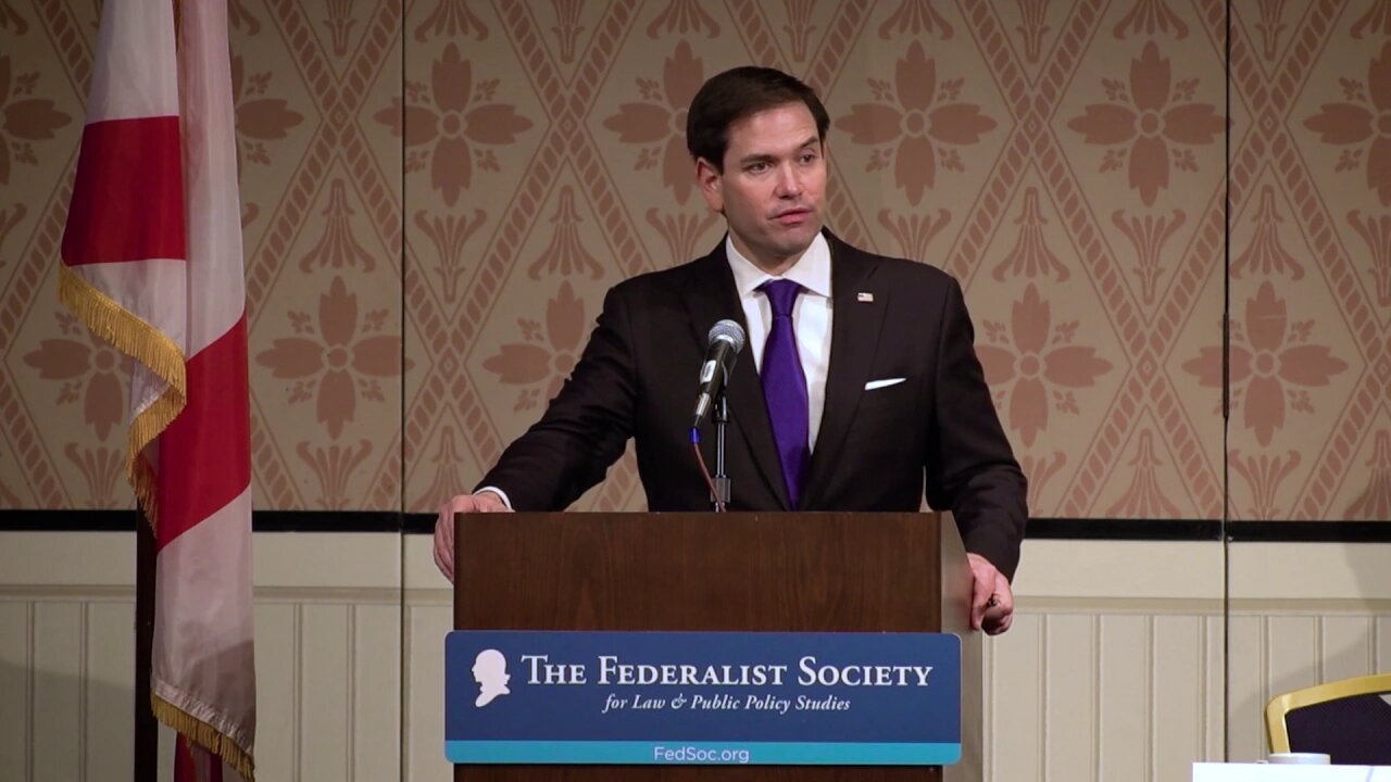Rubio discusses Supreme Court at Federalist Society's Florida Chapters Conference