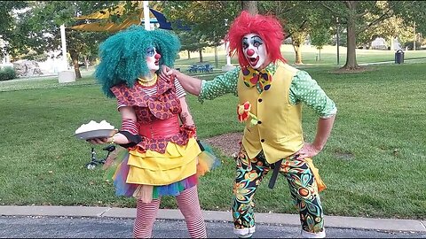 "A Day at the Park" featuring The Fools Gladly! a clown troop thefoolsgladly@ gmail.com