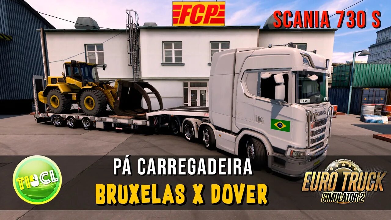 BARÃO BRANCO DE BRUXELAS X DOVER - ETS2 v1.48