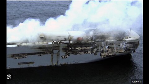 ELEC CARS NEGATIVE CONSEQUENCES CONTINUE - MASSIVE CARGO SHIP FIRE & FORD LOSES BILs $$