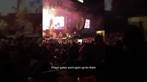 Facetiming inmate buddies so they can watch a nickleback concert from jail is an all time move