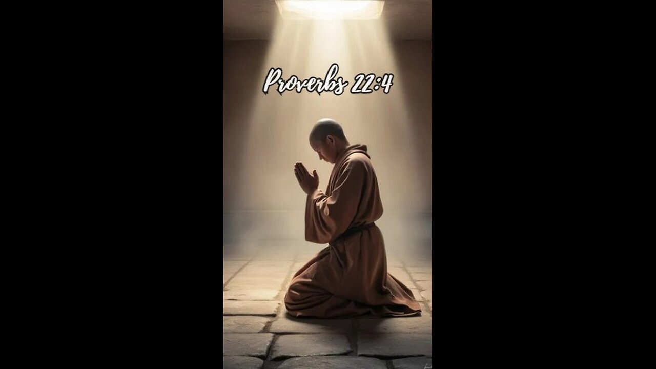 Proverbs 22:4 - Humility is the fear of the Lord; its wages are riches and honor and life.