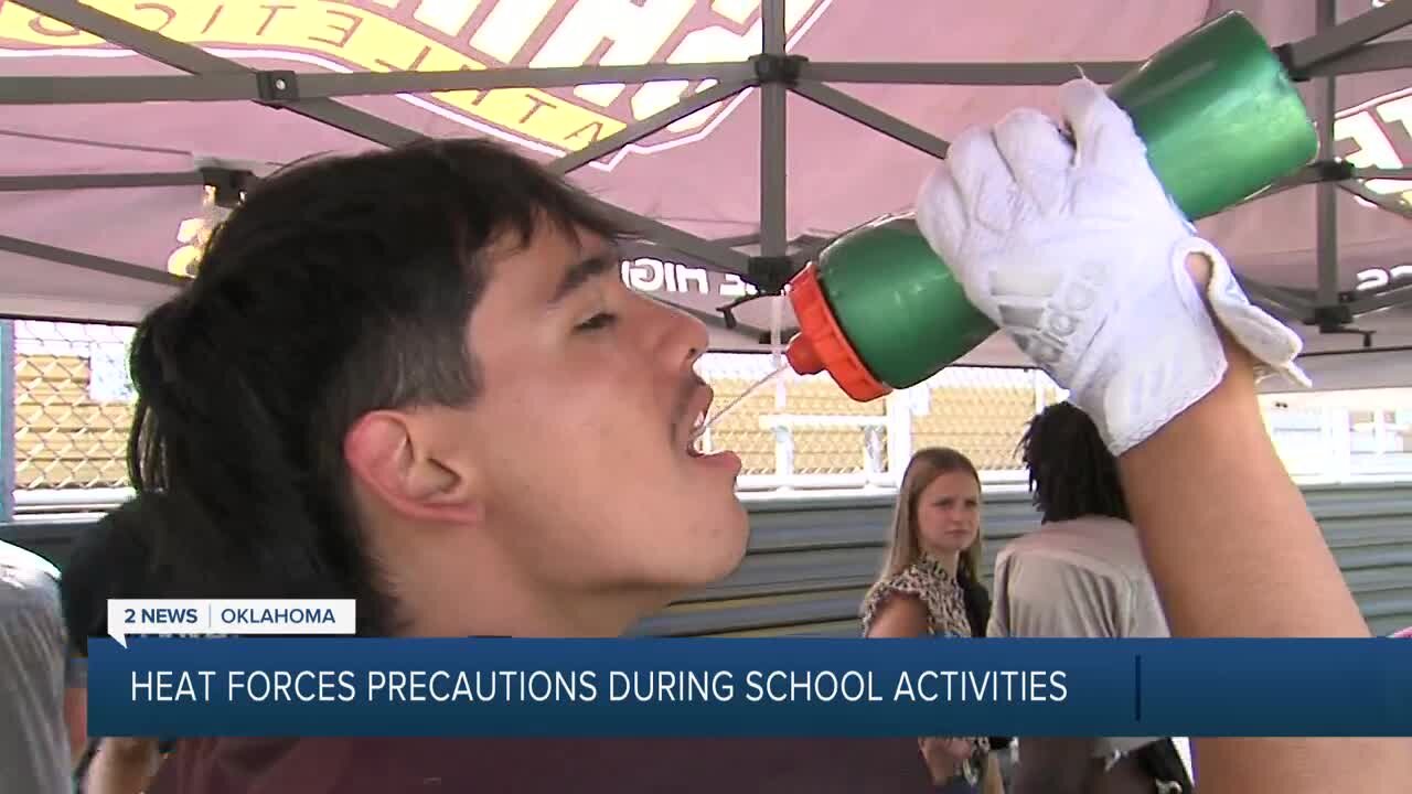 Heat Forces Precautions During School Activities