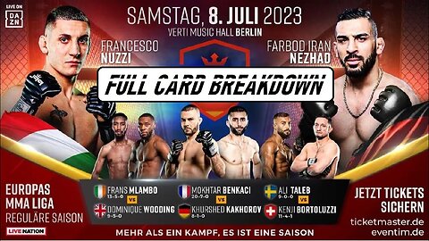 PFL Europe 2 - Full Card Breakdown