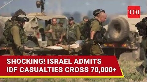 70,000 Israeli's Soldiers Disabled Amid War in Gaza. Israeli War Casualties