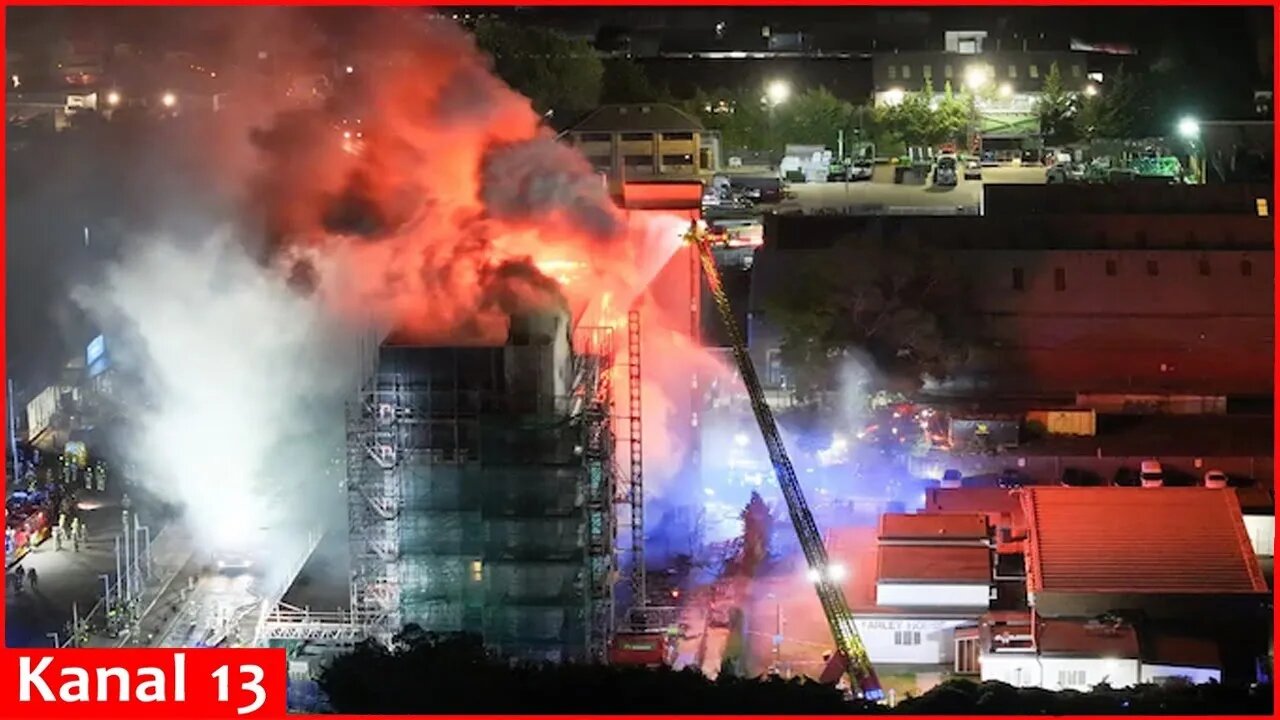 Fire engulfed apartment building in London, mayor urged people to avoid the area