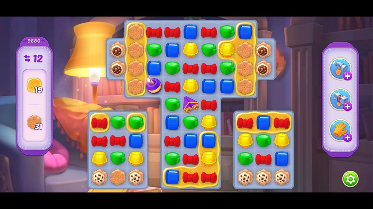 Playrix Homescapes Gameplay Walkthrough Level 9886