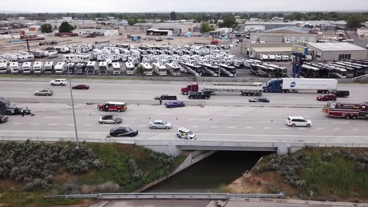 Major crash on I-84