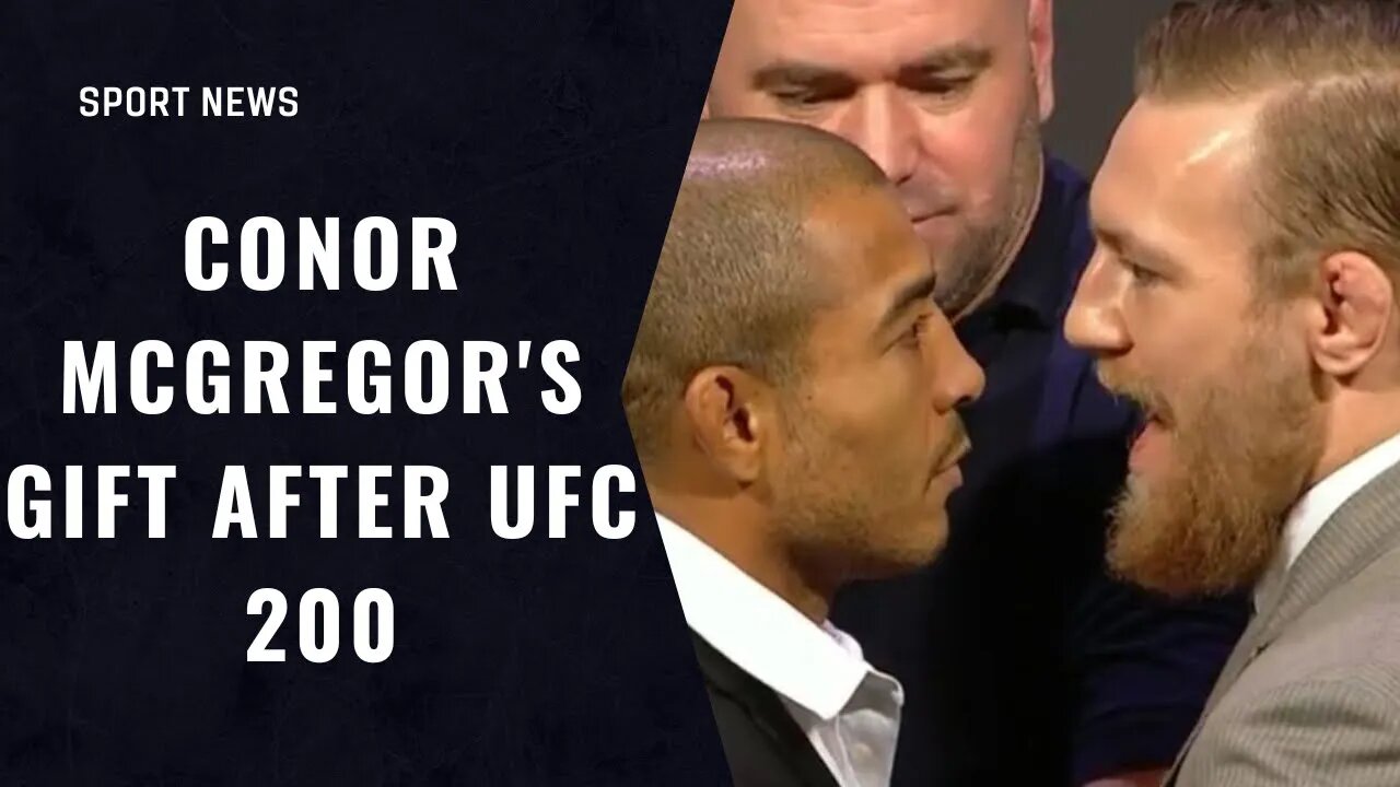 José Aldo Confirms Conor McGregor's Gift After UFC 200