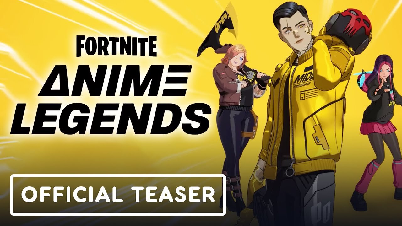 Fortnite Anime Legends Pack - Official Release Date Teaser Trailer