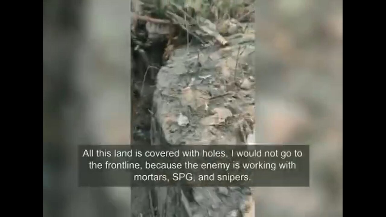 Ukrainian soldier complains about their current situation