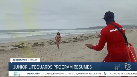 Junior Lifeguards program resumes