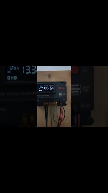 My super simple solar setup...