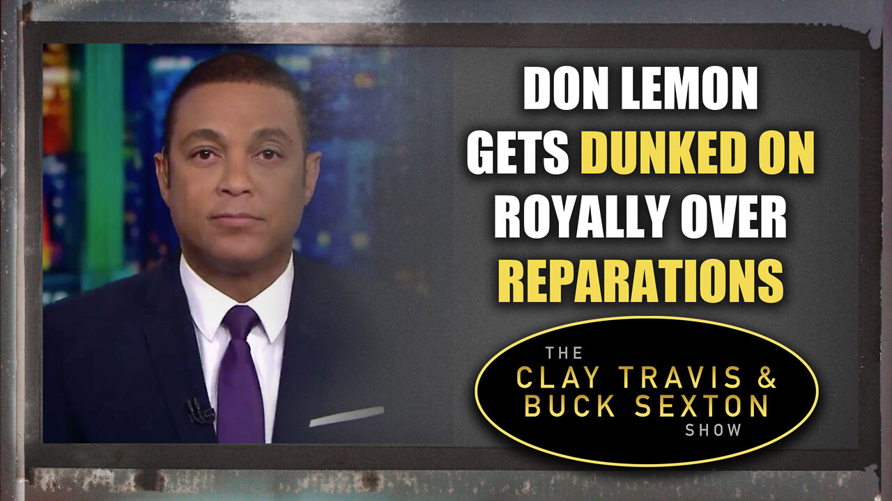 Don Lemon Gets Dunked On Royally Over Reparations