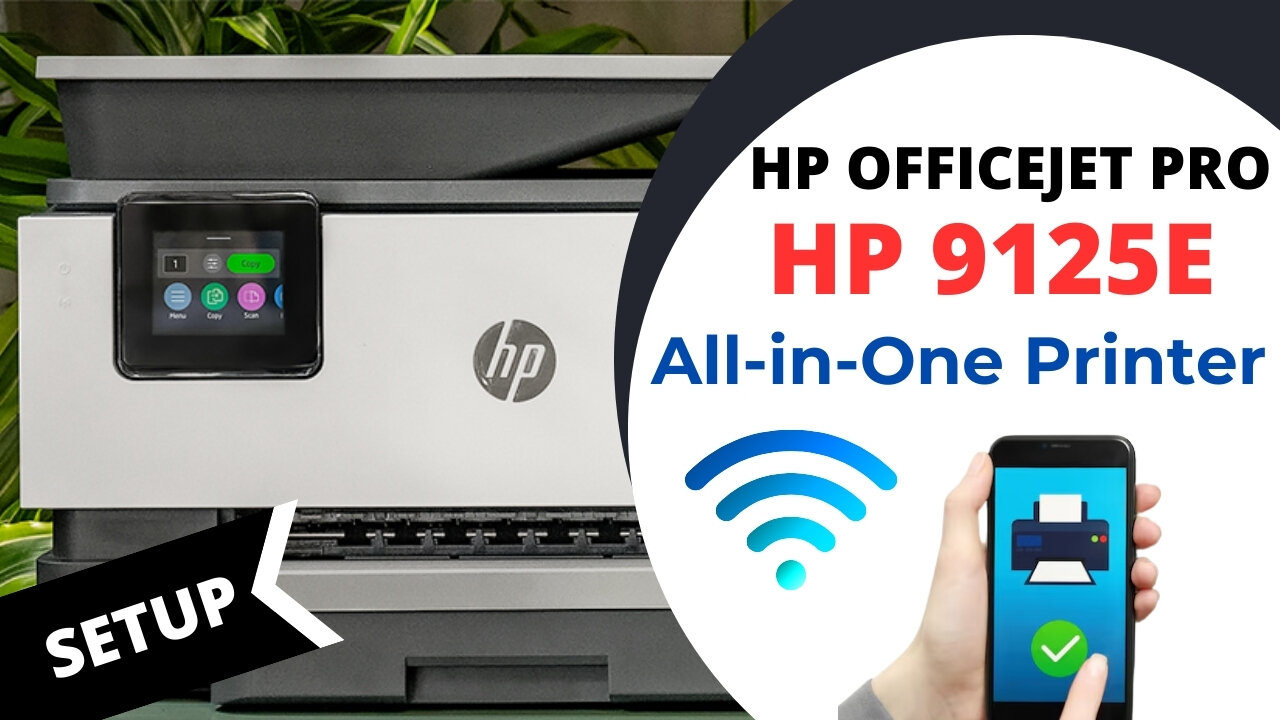 HP OfficeJet Pro HP 9125e All in One Printer